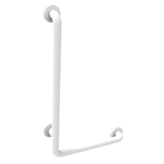 safety handle with right/left lateral vertical rod