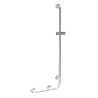 SHOWER RAIL CM.40X120 - INOX 304 WITHOUT SHOWER AND FLEX