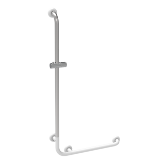 SHOWER RAIL CM.60X120 - INOX 304 WITHOUT SHOWER AND FLEX