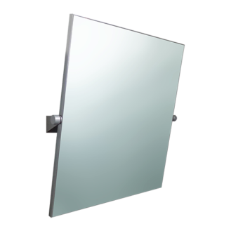 TILTING MIRROR SATIN CHROME FRAME