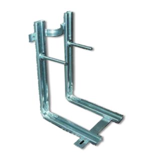 build in support frame for hanging WC