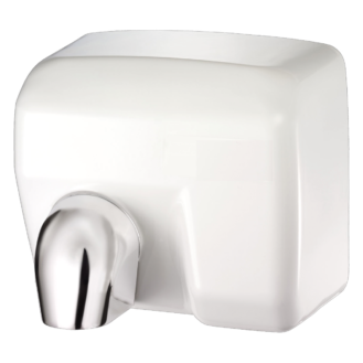 WHITE electric hand-dryer with photocell - 2400 watt