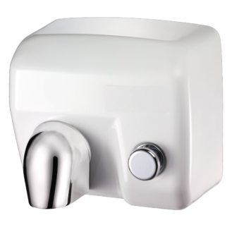 manual electric hand-dryer with push-button - 2400 WATT