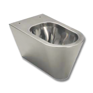 suspended stainless steel WC cm.59,5 with seat