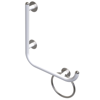 safety handle with vertical rod GIOTTO CM.51,5X51,5 RIGHT