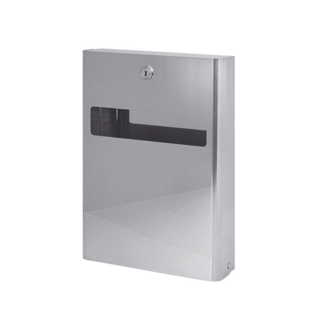 WC TISSUE DISPENSER IN POLISHED STAINLESS STEEL