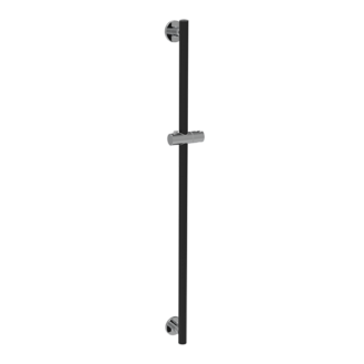 SHOWER SLIDING BAR CM.120 LEONARDO DELUXE - STAINLESS STEEL 304 - NO SHOWER AND FLEX