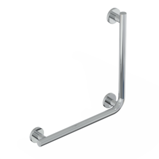 safety handle with vertical rod SERIES LEONARDO DELUXE INOX CROMO