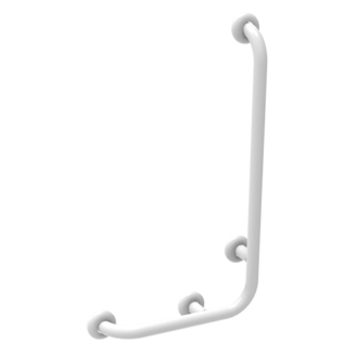 safety handle with universal right/left lateral vertical rod