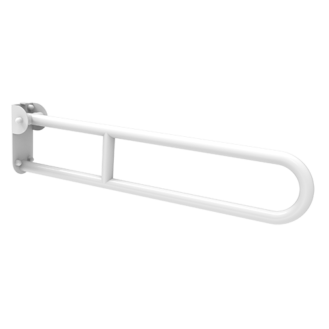 FOLDING SUPPORTING BAR WITH LONG FIXING PLATE AND FRICTION FOR VERTICAL LOCK