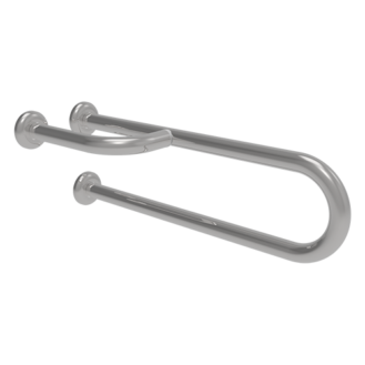 supporting bar with right/left universal white prop