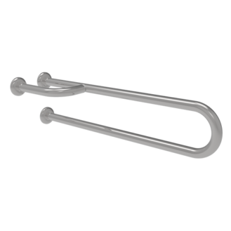 supporting bar with right/left universal white prop